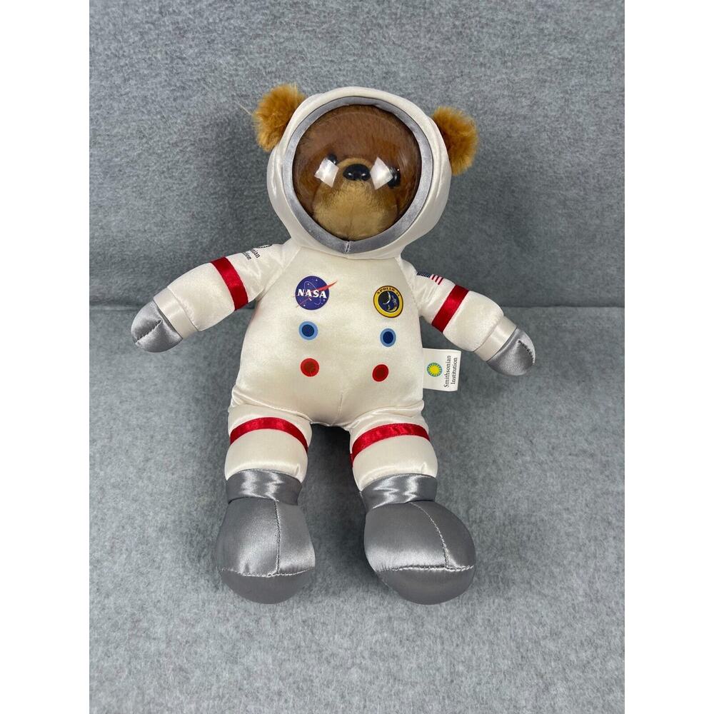Smithsonian Institution‎ NASA Appollo Astronaut Teddy Bear Plush Toy 13,5"